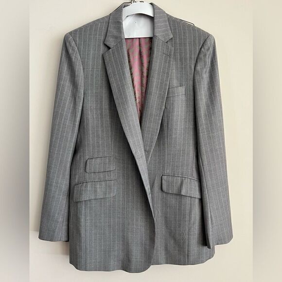 Men’s Sam’s Tailor’s Custom Suit. Excellent Condition. Size 44L - Picture 1 of 16